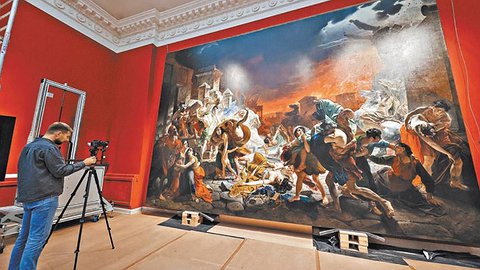 Брюллов в Русском музее